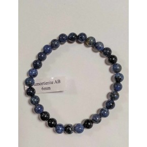 Bracelet 6 mm - Dumortierite