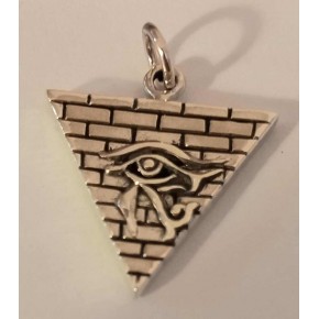 Pendentif argent  triangle...