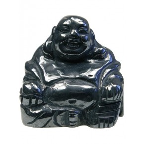 Bouddha rieur - Hematite -...