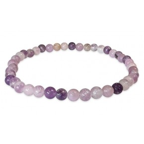 Bracelet 4 mm - Lépidolite