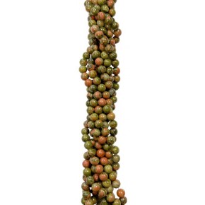 PERLE 10 MM - Unakite