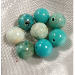 PERLE 8 MM - TURQUOISE tibet