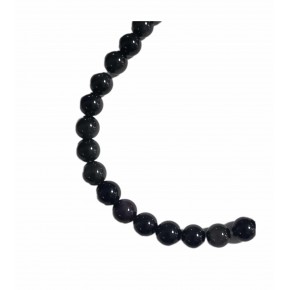 Perle 6 mm - Obsidienne...