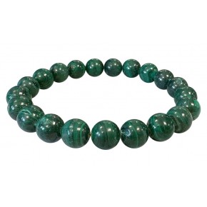 Bracelet 10 mm - Malachite