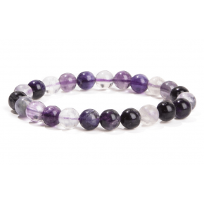 Bracelet 8 mm - Fluorite...