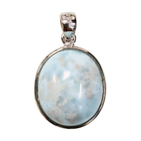 Pendentif argent - Larimar