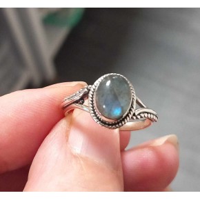 Bague argent massif -...