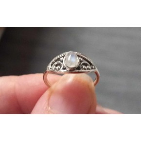 Bague argent massif -...