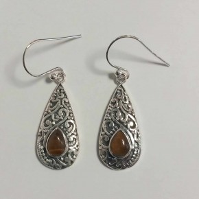 Boucles d'oreilles argent -...