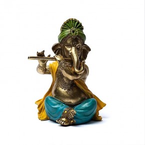 tatuette Ganesh avec flute-...