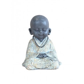 Statuette Moine Méditatif...