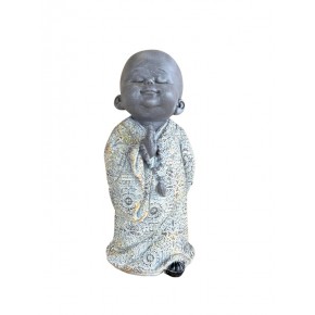 Statuette Moine Debout 16,5...