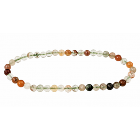 Bracelet 4 mm - quartz rutile