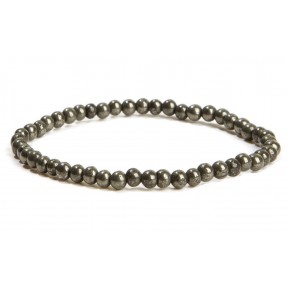 Bracelet 4 mm - Pyrite