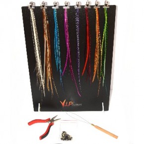 Extension plume cheveux