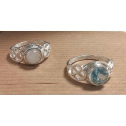 Bague argent - infini -...