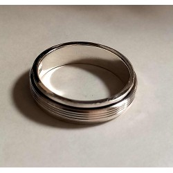 Bague argent - anti stress...