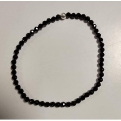 Bracelet 4 mm facetté -...