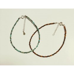 Bracelet 2 mm pierres...