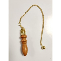 Pendule en bois - attache...