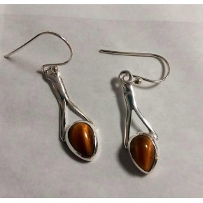 Boucles d'oreille argent -...