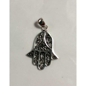 Pendentif argent - Main De...