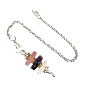 Pendule disques - Cristal...