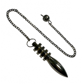 Pendule métal - Isis - Noir...