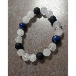 Bracelet 10 mm - lave /...