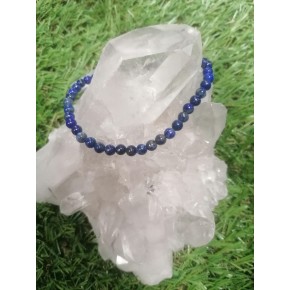 Bracelet 4 mm - Lapis Lazuli