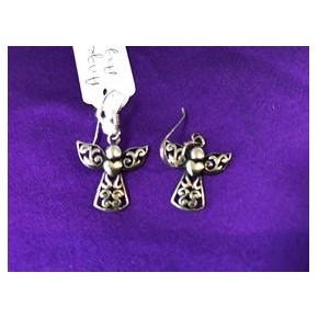 Boucles d'Oreilles Ange -...