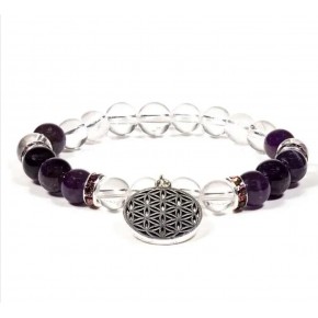 Bracelet - Cristal de roche...