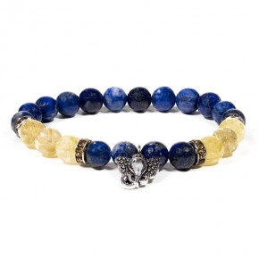 Bracelet - Quartz rutile /...