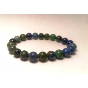 Bracelet 8 mm - Azurite /...