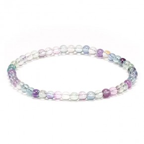 Bracelet 4 mm - Fluorite