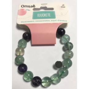 Bracelet 10 mm Fluorite