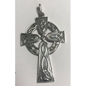 Croix celte en argent