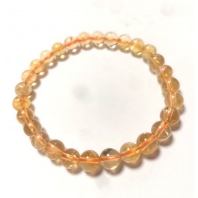 Bracelet 8 mm - Citrine...