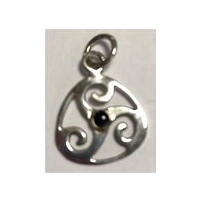 Pendentif argent - Triskel