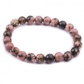 Bracelet 8 mm - Rhodonite