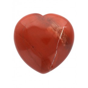 Coeur 4.5 cm - Jaspe Rouge