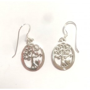 Boucles D'Oreilles Argent -...