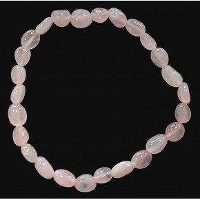 Bracelet baroque - Quartz Rose