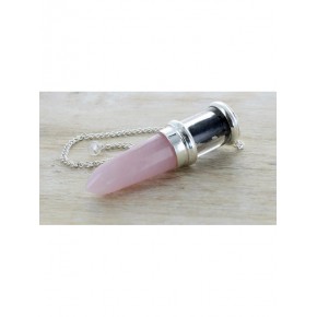 Pendule Pointe Quartz Rose...