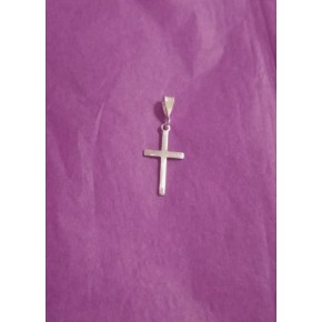 Pendentif argent Croix Simple