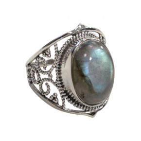 Bague - Labradorite -...