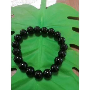 Bracelet 10 mm - Obsidienne...