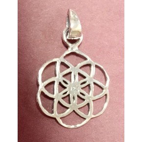 Pendentif fleur de vie -...