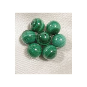 PERLE 8 MM - MALACHITE