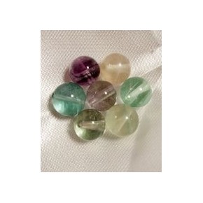 PERLE 8 MM - FLUORITE